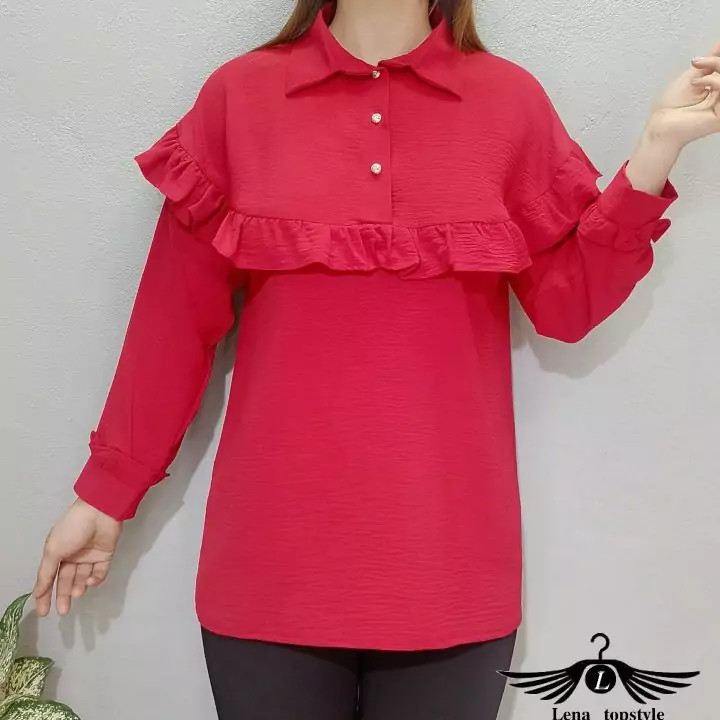 شومیز چیندار یاسمن