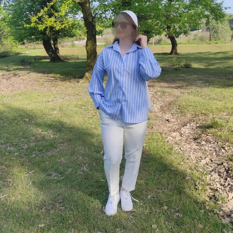 شومیز راه راه