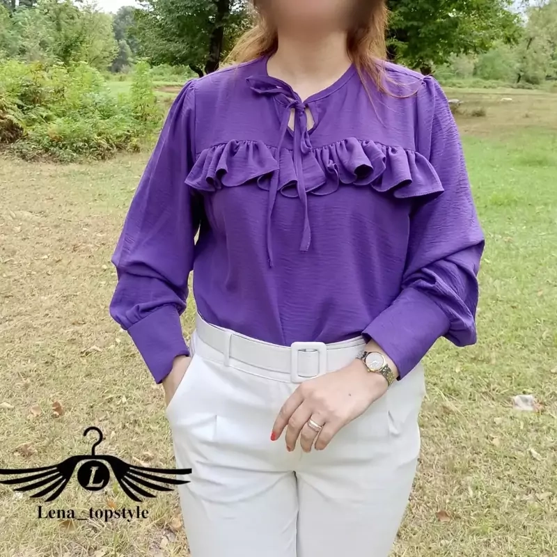 شومیز چیندار