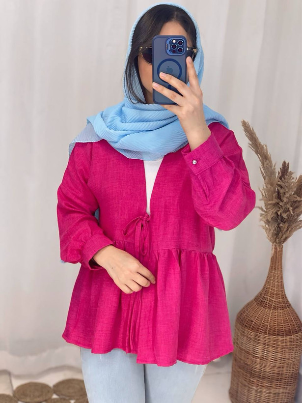 شومیز عروسکی چیندار